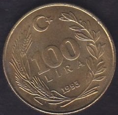 1993 YILI 100 LİRA ÇİLALTI ÇİL