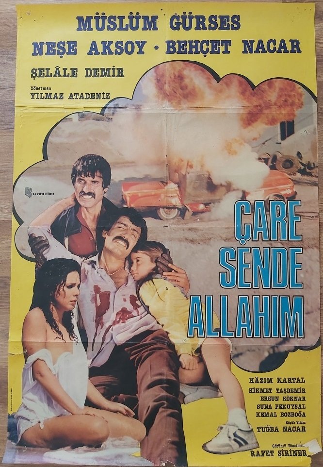 Müslüm Gürses - Neşe Aksoy - Çare Sende Allahım - Film Afişi