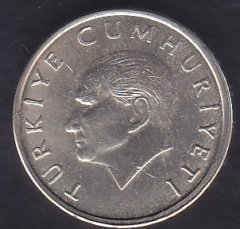 1997 YILI 10 BİN LİRA ÇİLALTI ÇİL(KALIN BASKI)