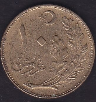 1926 Yılı 10 Kuruş