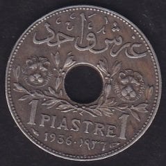 Suriye 1 Piastre 1936