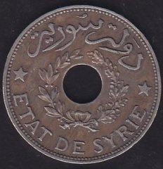 Suriye 1 Piastre 1936
