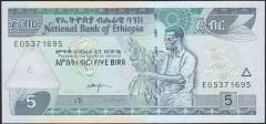 Etiyopya 5 Bırr 2017 Çilaltı Çil Pick 47h