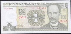 Küba 1 Peso 2016 Çil Pick 128g