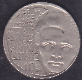 POLONYA 10 ZLOTY 1967