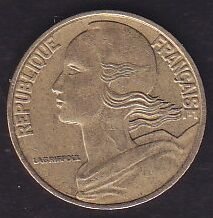 Fransa 5 Centimes 1994
