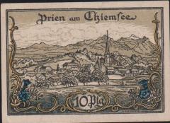 Almanya 10 Pfennig Notgeld 1920 Çilaltı Çil