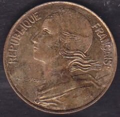 Fransa 10 Centimes 1996