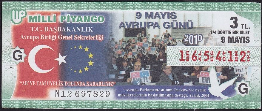 2010 9 Mayıs Çeyrek Bilet - G Serisi