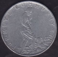 1961 Yılı 2.5 Lira ( Ters )