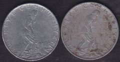 1962 Yılı 2.5 Lira (Ters Düz Takım)