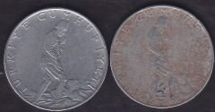 1965 Yılı 2.5 Lira (Ters Düz Takım)