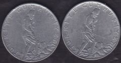 1966 Yılı 2.5 Lira (Ters Düz Takım)