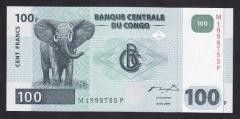 KONGO 100 FRANK 2000 ÇİL