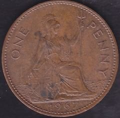 İngiltere 1 Penny 1967