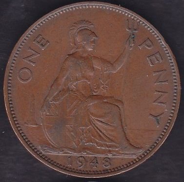 İngiltere 1 Penny 1948