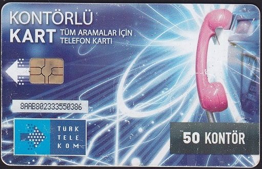 Türk Telekom Kart 50 Kontör 2010