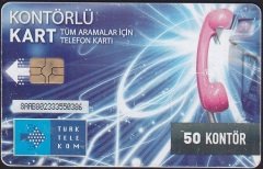 Türk Telekom Kart 50 Kontör 2010