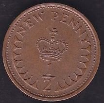 İngiltere 1/2 Penny 1978