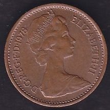 İngiltere 1/2 Penny 1978