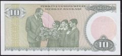 7.Emisyon 1.Tertip 10 Lira B15 403504 Çilaltı Çil Kısa Kaş