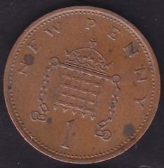 İngiltere 1 Penny 1971