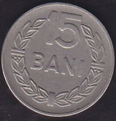 Romanya 15 Bani 1966