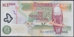 Zambia 1000 Kwacha 2008 Çil Polimer 555