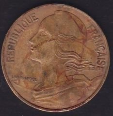 Fransa 20 Centimes 1968