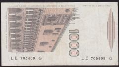 İtalya 1000 Lire 1982 Çok Temiz
