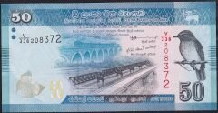 Sri Lanka 50 Rupi 2021 Çil