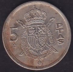 İspanya 5 Pesetas 1975 ( 77 )
