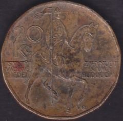 Çek Cumhuriyeti 20 Krone 1998 Haliyle