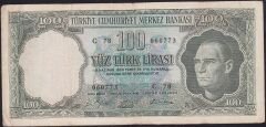 5.Emisyon 5.Tertip 100 Lira C78 060773 Çok Temiz