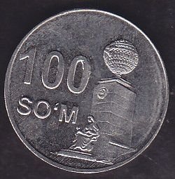 Özbekistan 100 Som 2018