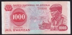 Angola 1000 Kwanzas 1979 Çok Çok Temiz Pick117