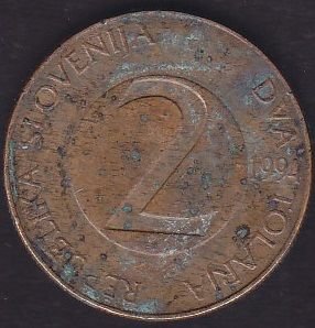 Slovenya 2 Tolarja 1994