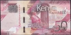 Kenya 50 Şiling 2019 Çil 222