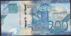 Kenya 200 Şiling 2019 Çil Pick 54