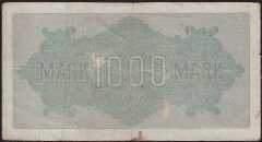 Almanya 1000 Mark 1923 Çok Temiz