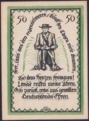 ALMANYA 50 PFENNİNG NOTGELD 1921 ÇİL