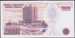 7.Emisyon 1.Tertip 20000 Lira E46 615334 Çil