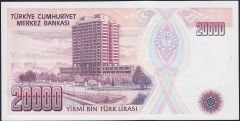 7.Emisyon 1.Tertip 20000 Lira E40 510672 Çil