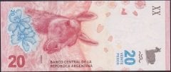 Arjantin 20 Pesos 2017 Çil Pick361