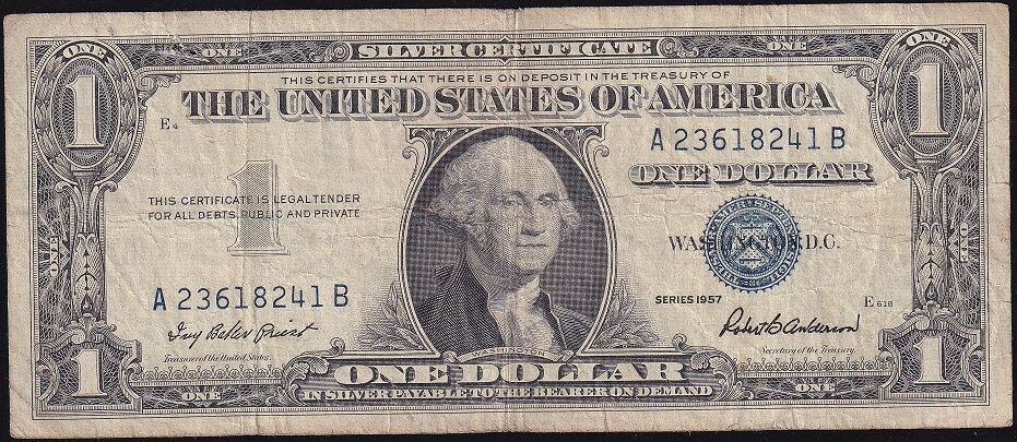 Amerika 1 Dolar 1957 Temiz