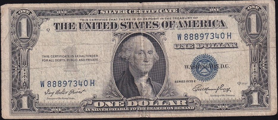 Amerika 1 Dolar 1935E Temiz