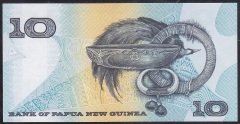 Papua New Guinea 10 Kına 1988 Çil Pick9a