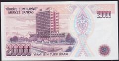 7.Emisyon 1.Tertip 20000 Lira D19 869921 Çil