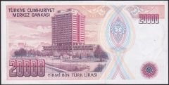 7.Emisyon 1.Tertip 20000 Lira B18 080022 Çil