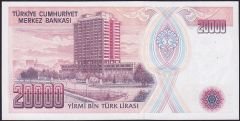 7.Emisyon 1.Tertip 20000 Lira A28 944349 Çilaltı